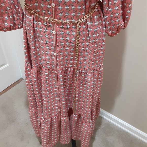 Dress - Tiered Midi - Picture 7 of 13